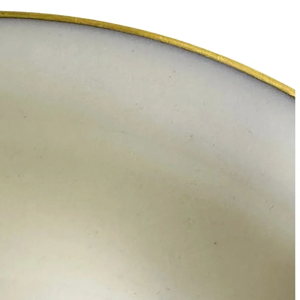 Lenox Porcelain Early 20th Century c. 1900-1930 Ivory Gold Rim 5 1/8